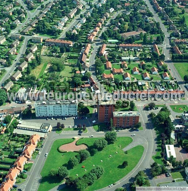 Photo aérienne de Wervicq-Sud