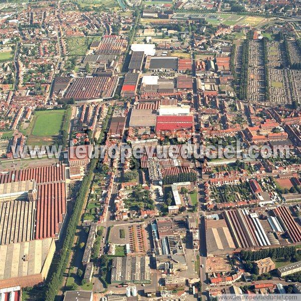 Photo aérienne de Roubaix