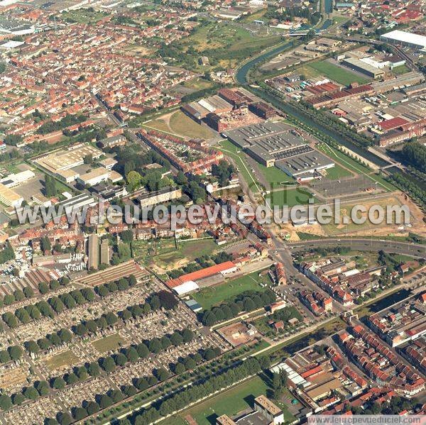 Photo aérienne de Roubaix