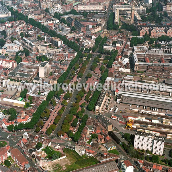 Photo aérienne de Lille