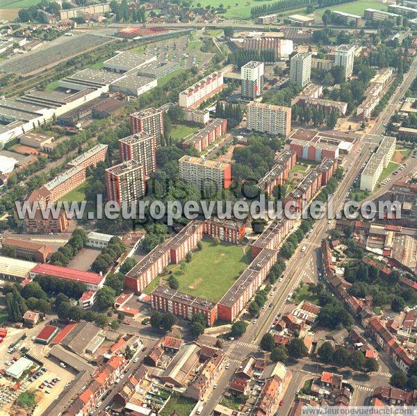 Photo aérienne de Roubaix