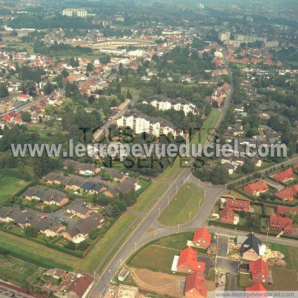 Photo aérienne de Valenciennes