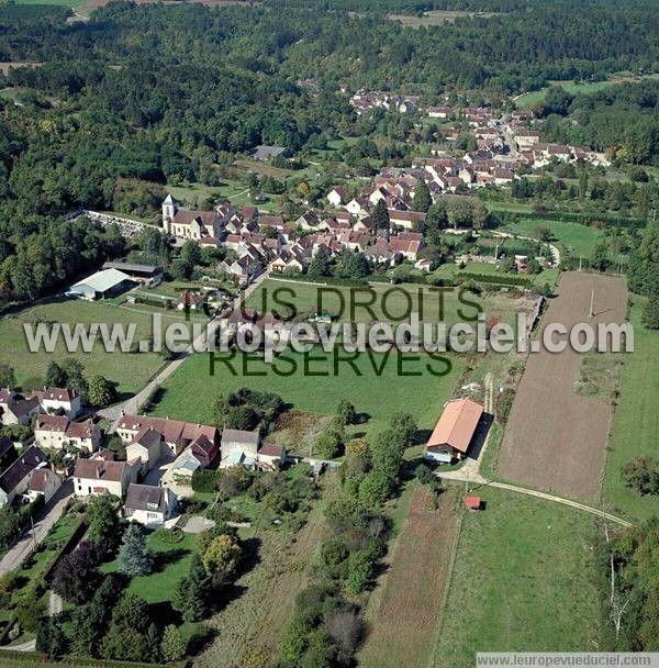 Photo aérienne de Bessy-sur-Cure