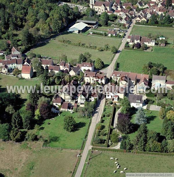 Photo aérienne de Bessy-sur-Cure