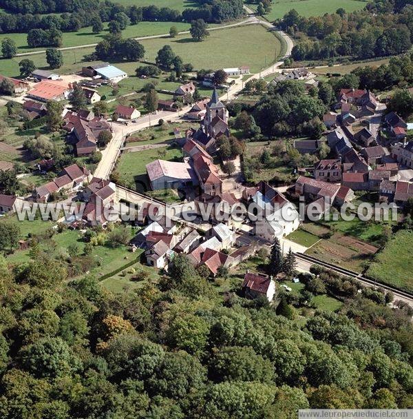 Photo aérienne de Dissangis