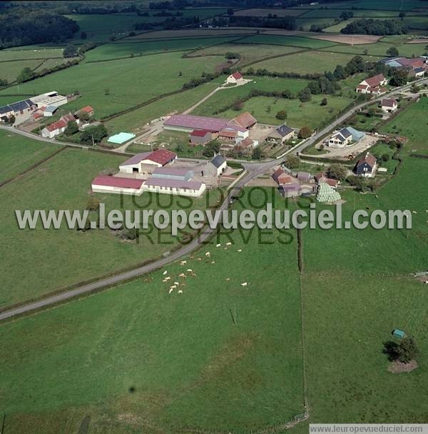 Photo aérienne de Beauvilliers