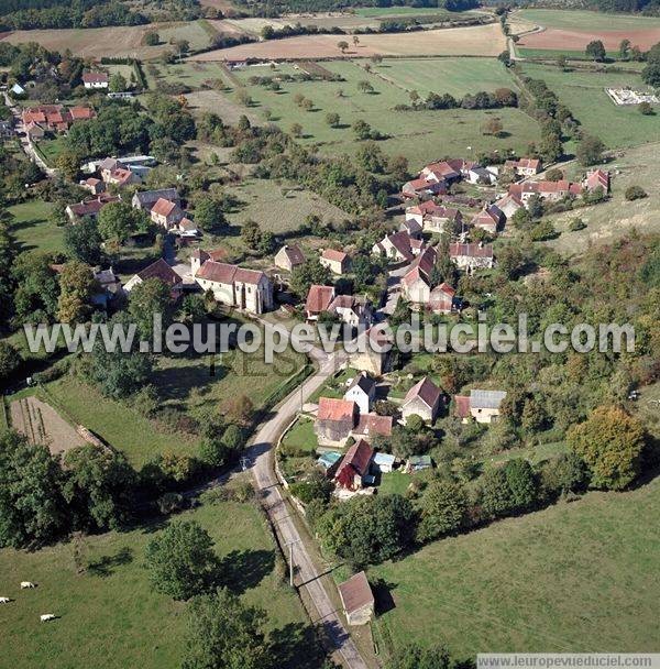 Photo aérienne de Fontenay-prs-Vzelay