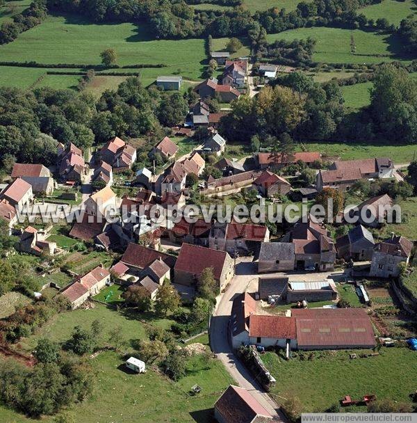 Photo aérienne de Fontenay-prs-Vzelay