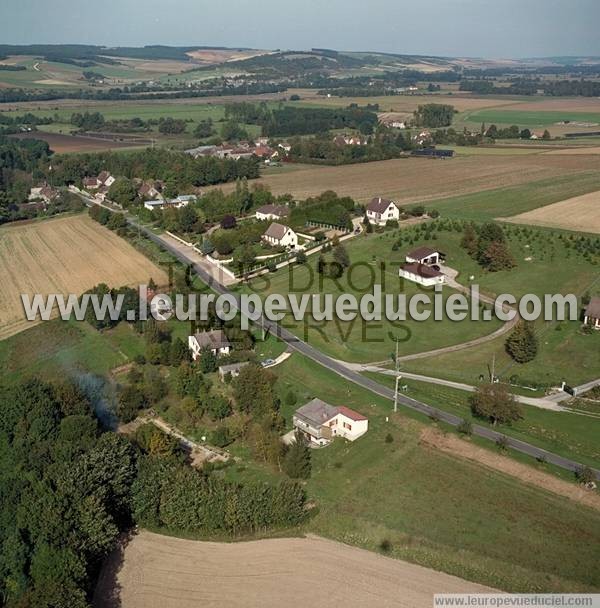 Photo aérienne de Theil-sur-Vanne