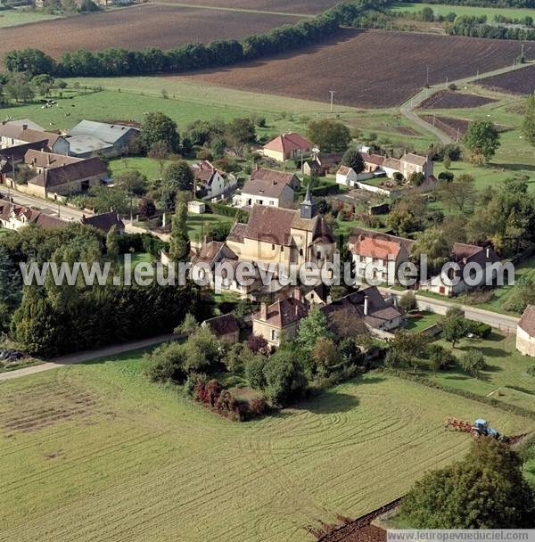 Photo aérienne de Theil-sur-Vanne