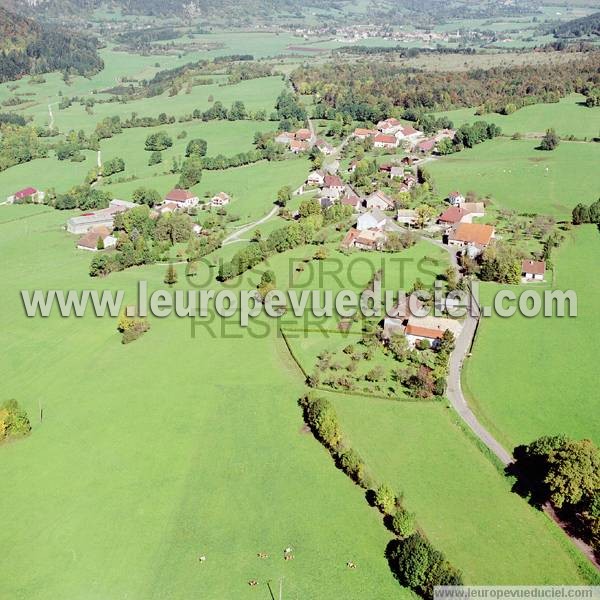 Photo aérienne de Crans