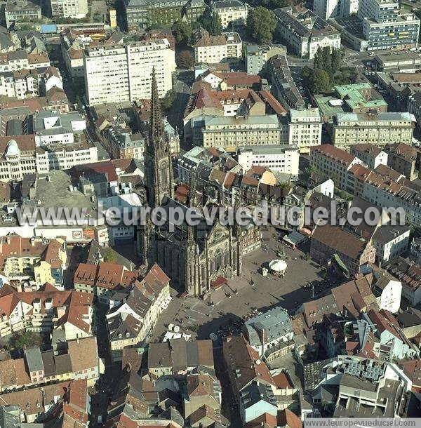 Photo aérienne de Mulhouse