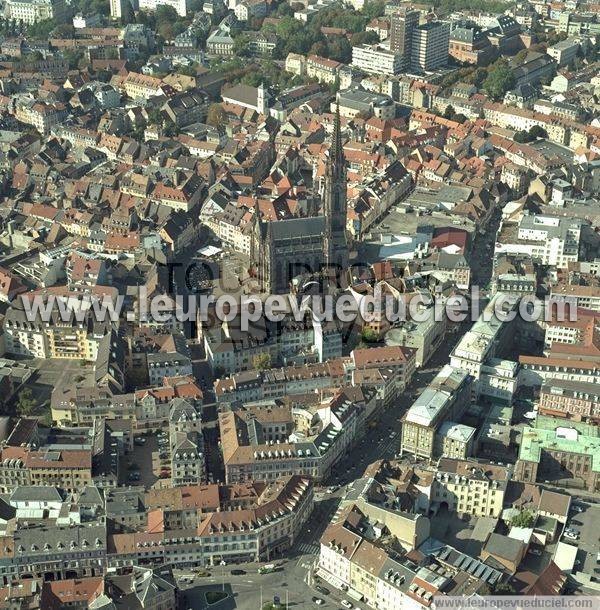 Photo aérienne de Mulhouse