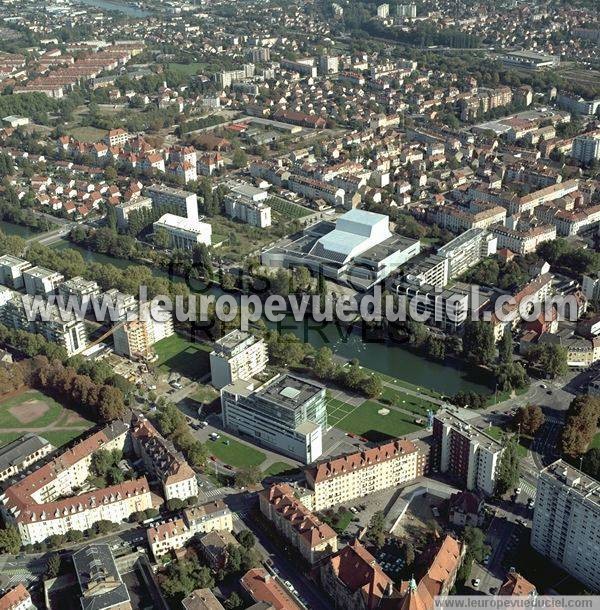 Photo aérienne de Mulhouse