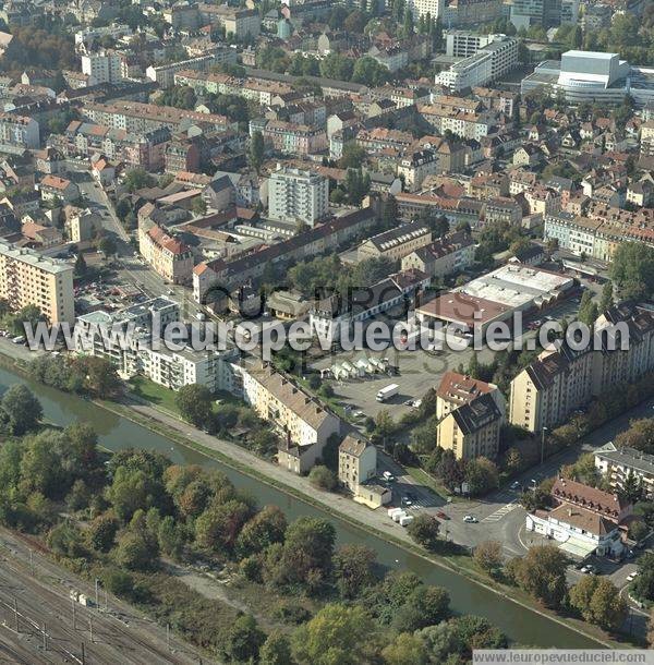 Photo aérienne de Mulhouse