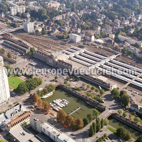 Photo aérienne de Mulhouse