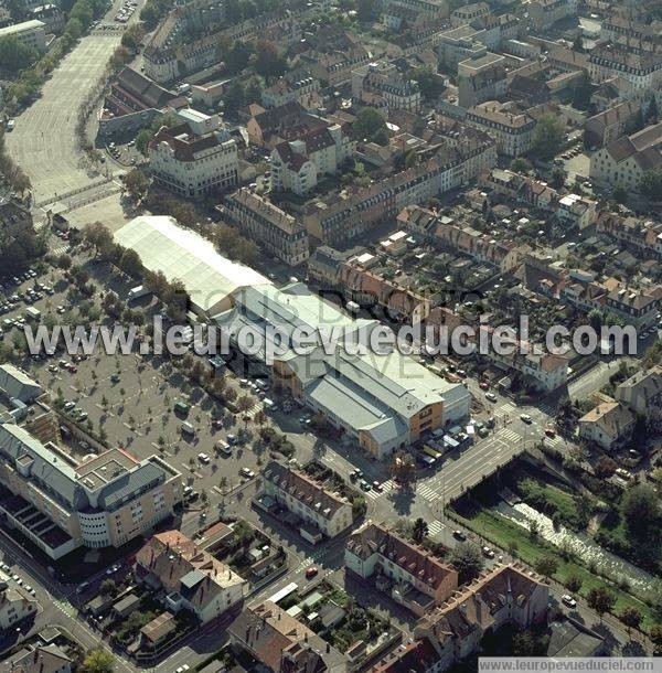 Photo aérienne de Mulhouse