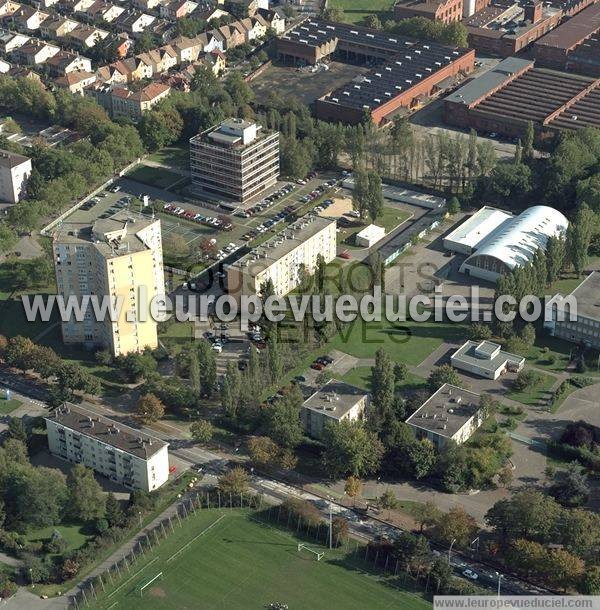 Photo aérienne de Mulhouse