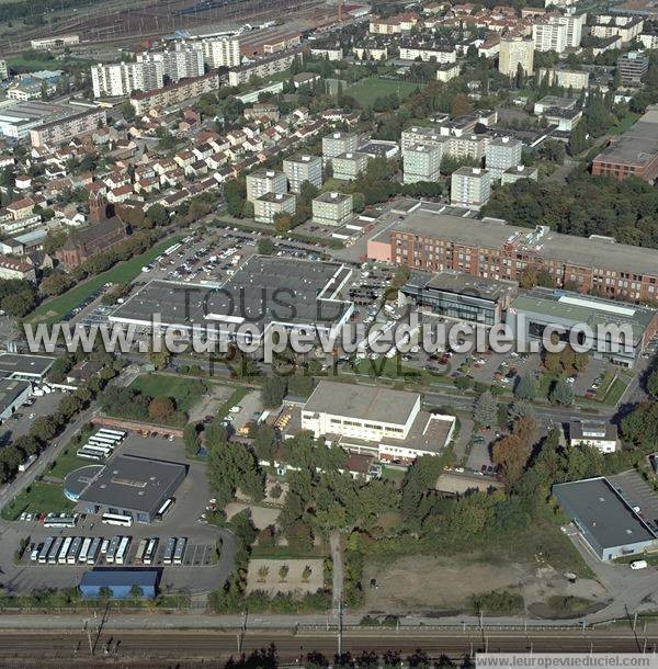 Photo aérienne de Mulhouse