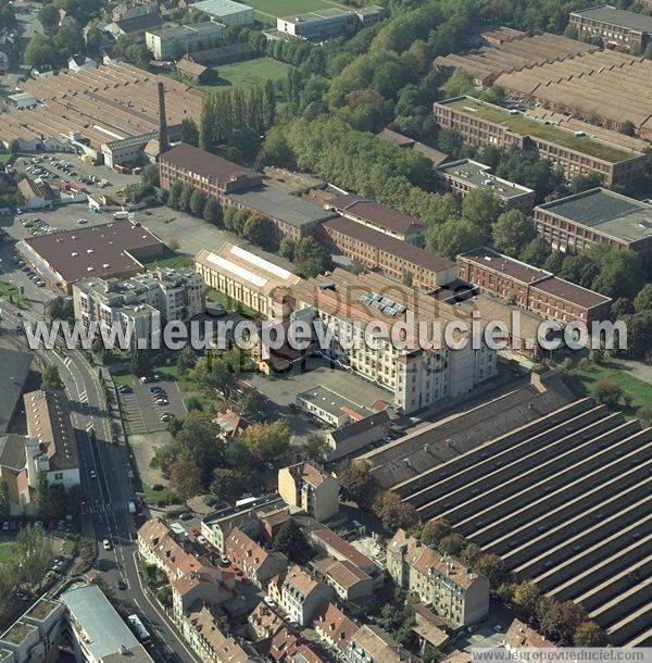 Photo aérienne de Mulhouse