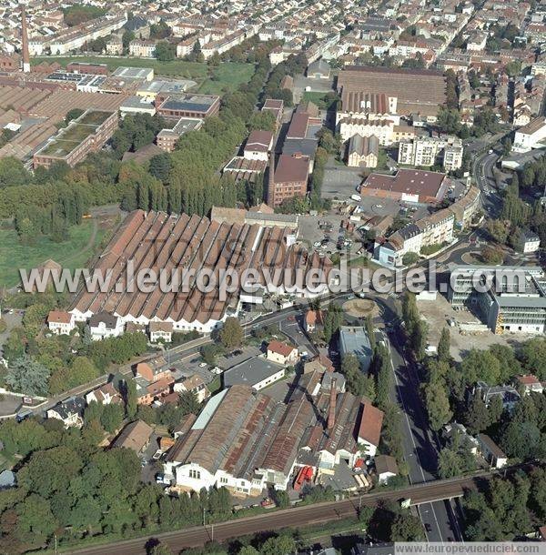 Photo aérienne de Mulhouse