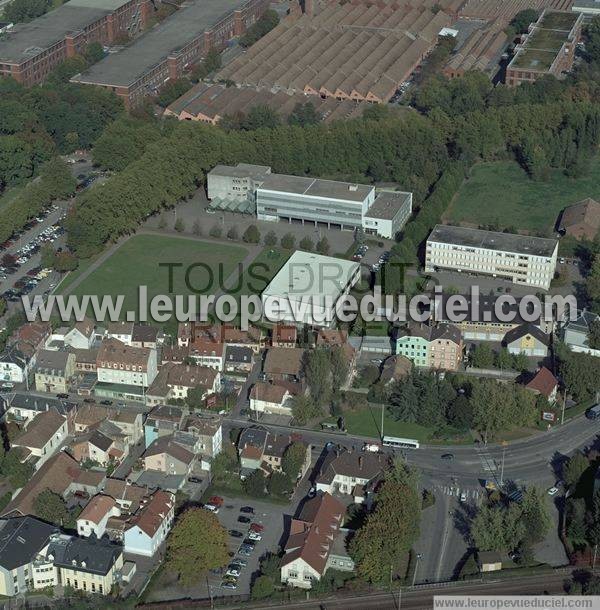 Photo aérienne de Mulhouse