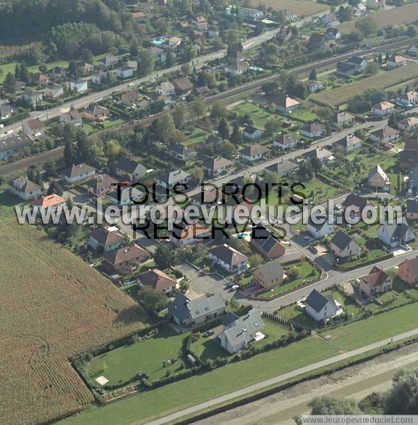 Photo aérienne de Zillisheim