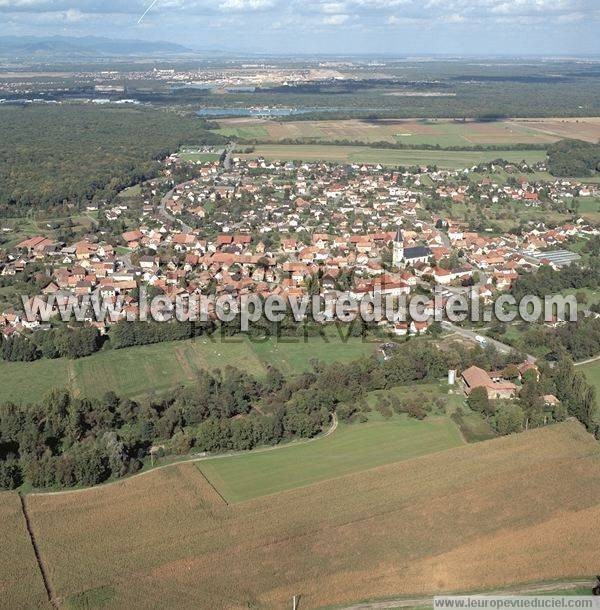 Photo aérienne de Reiningue