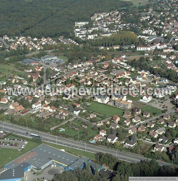 Photo aérienne de Lutterbach