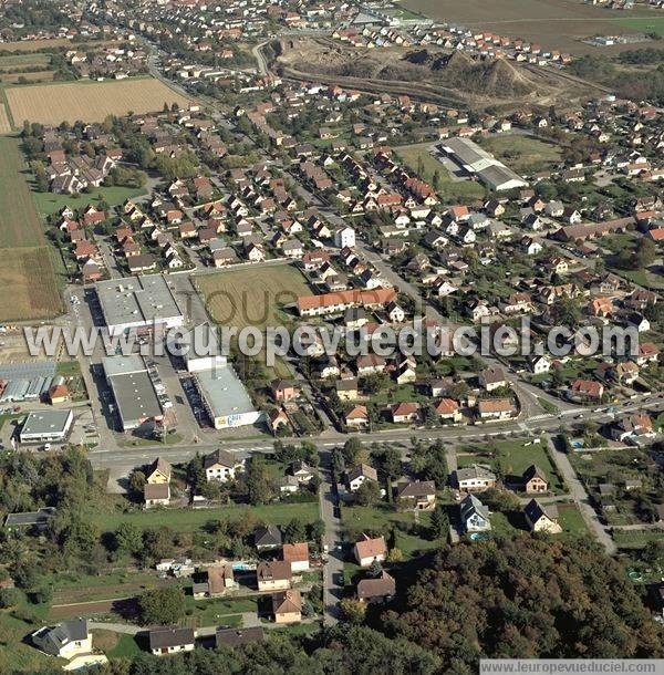 Photo aérienne de Wittenheim