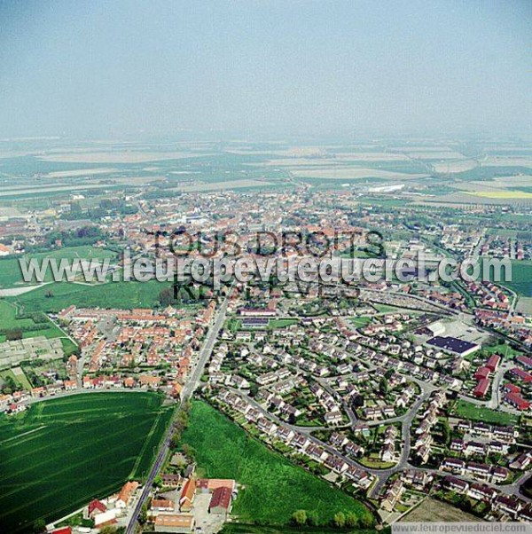 Photo aérienne de Bourbourg