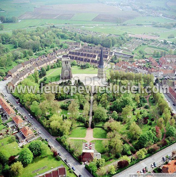 Photo aérienne de Bergues