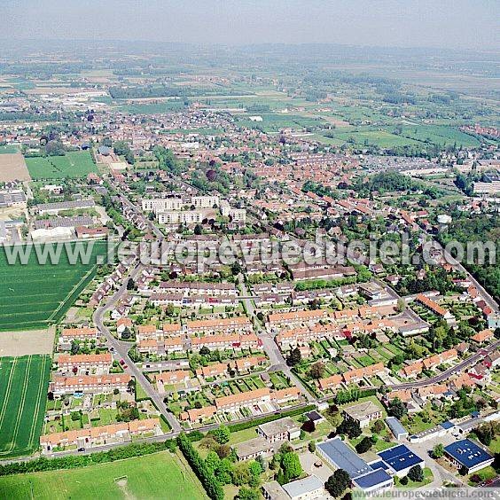 Photo aérienne de Saint-Martin-au-Laërt