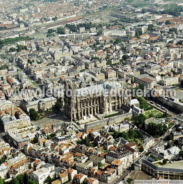 Photo aérienne de Reims