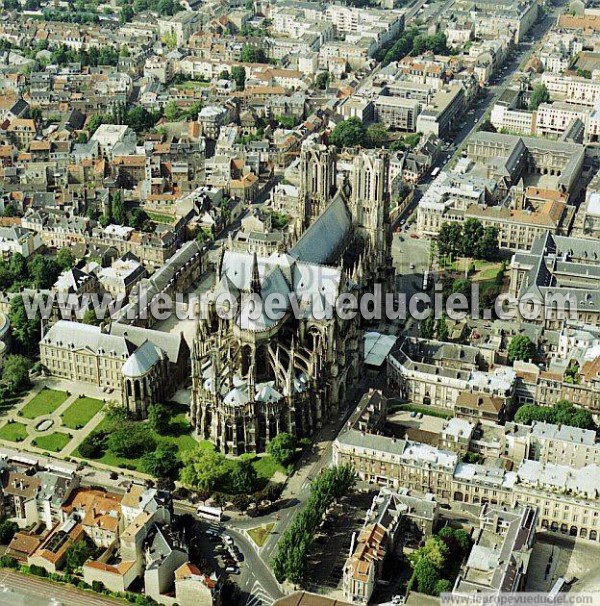 Photo aérienne de Reims