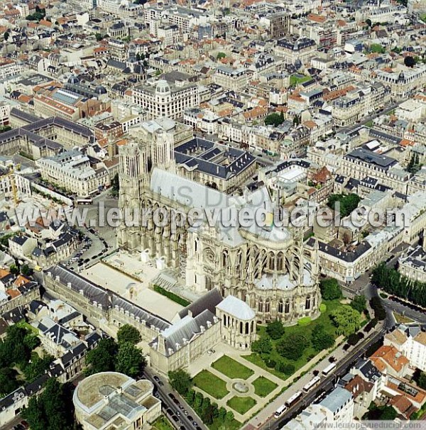 Photo aérienne de Reims