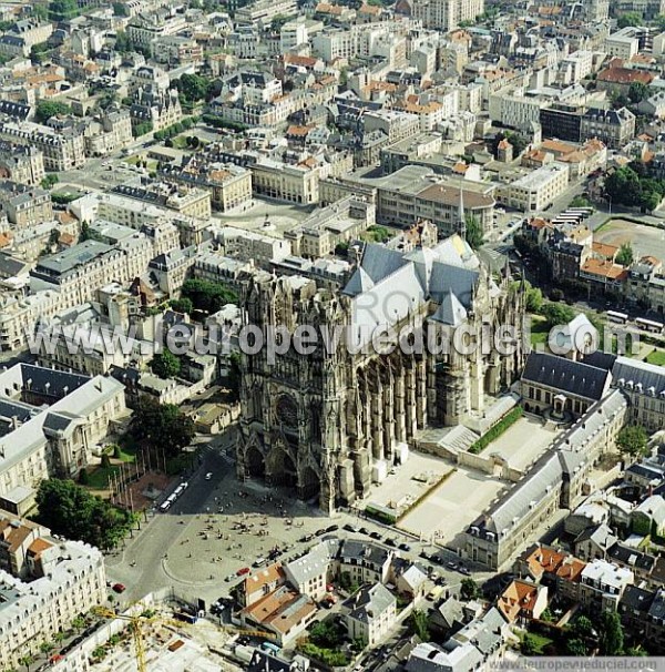 Photo aérienne de Reims