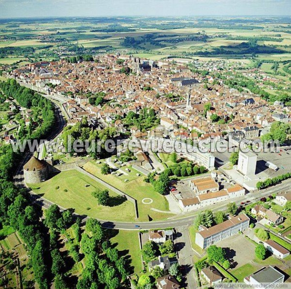 Photo aérienne de Langres