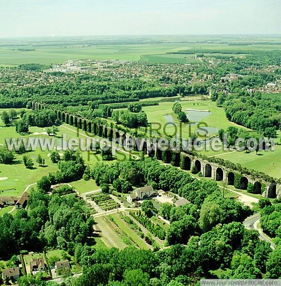 Photo aérienne de Maintenon