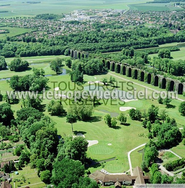 Photo aérienne de Maintenon