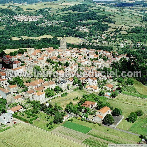 Photo aérienne de Montpeyroux