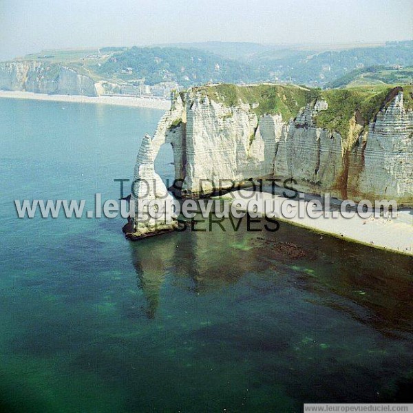 Photo aérienne de tretat