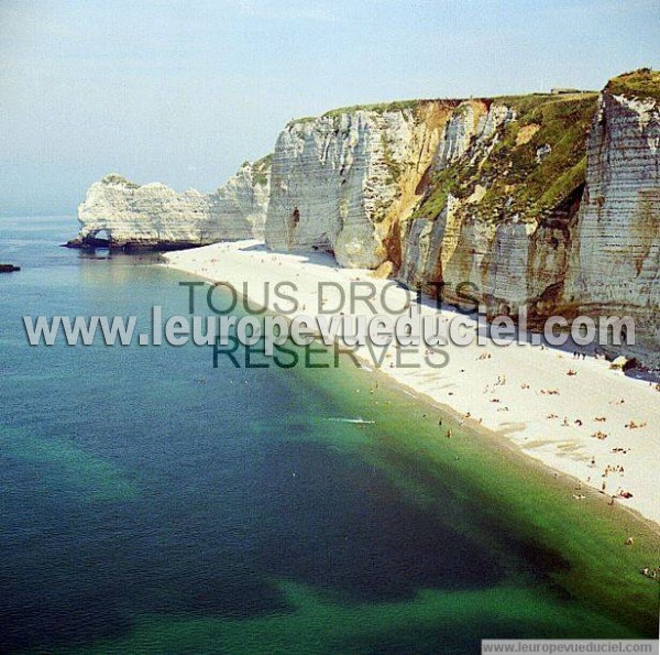 Photo aérienne de tretat