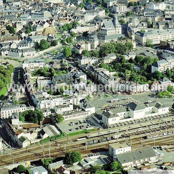 Photo aérienne de Chartres