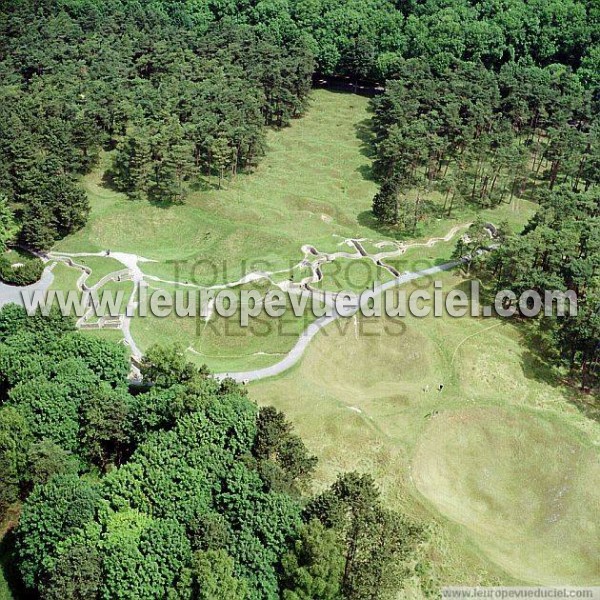 Photo aérienne de Vimy