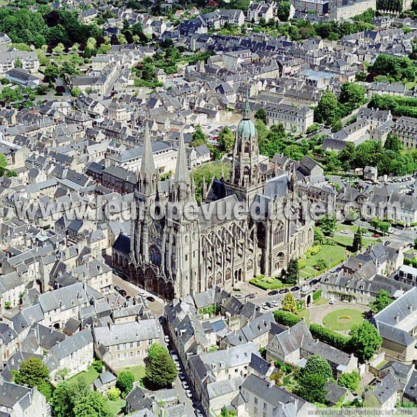 Photo aérienne de Bayeux