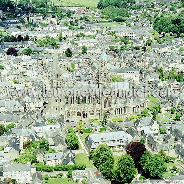 Photo aérienne de Bayeux