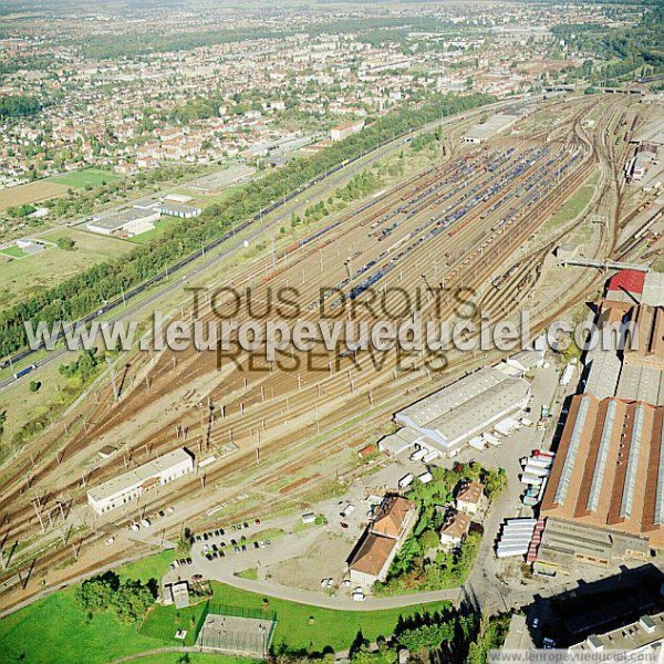 Photo aérienne de Mulhouse