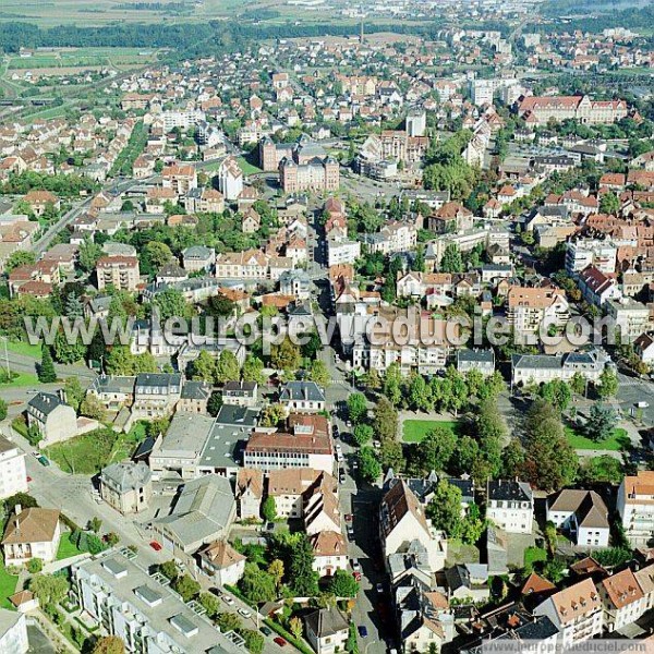 Photo aérienne de Slestat