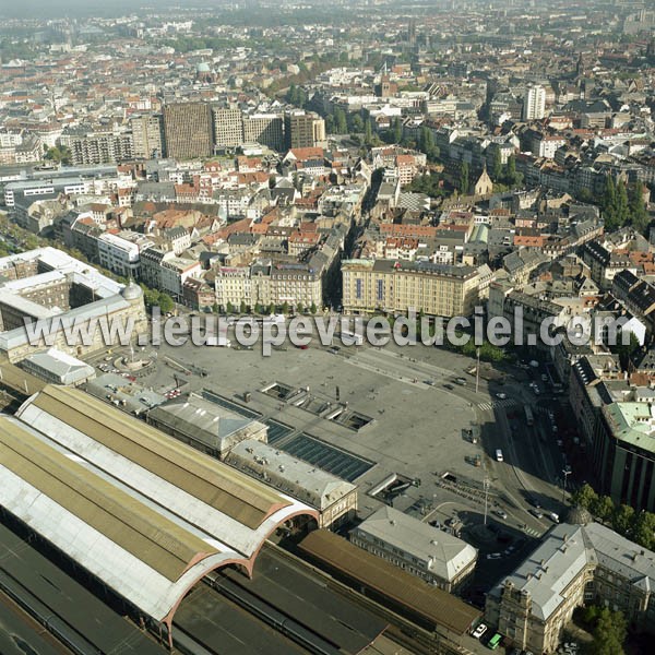 Photo aérienne de Strasbourg